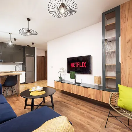 Lumina Luxury 3-Rooms Apartments With Parking Lodz  Exterior photo
